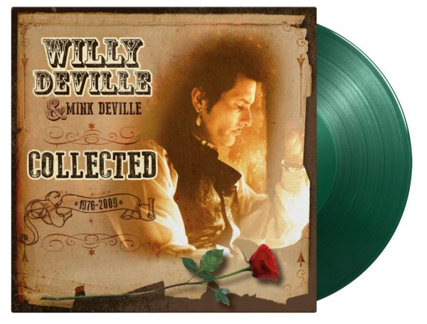 Willy Deville & Mink Deville -Collected, Limited Number 0360/1500, Green Vinyl, 4 page booklet