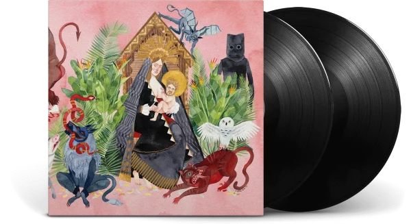 Father John Misty -I Love You Honeybear, 2 x LP Pull-Out Poster & Exercise for listening booklet