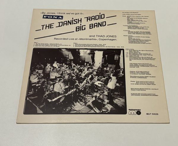 The Danish Radio Big Band and Thad Jones - By Jones, I think we´ve got it - Image 2