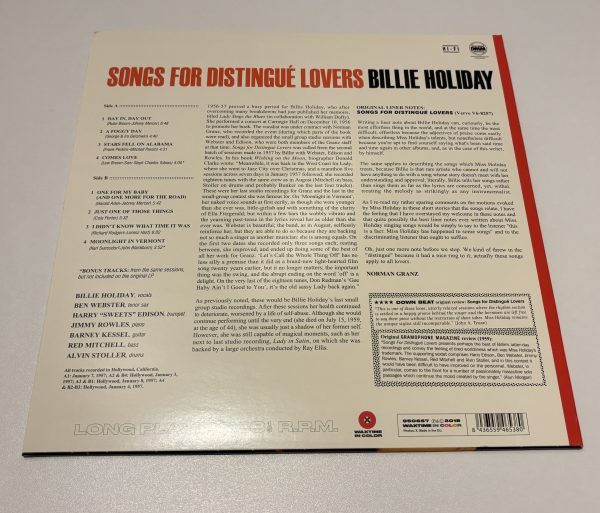 Billie Holiday - Songs For Distingué Lovers - Image 2