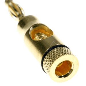 Bananstik forgyldt Sort