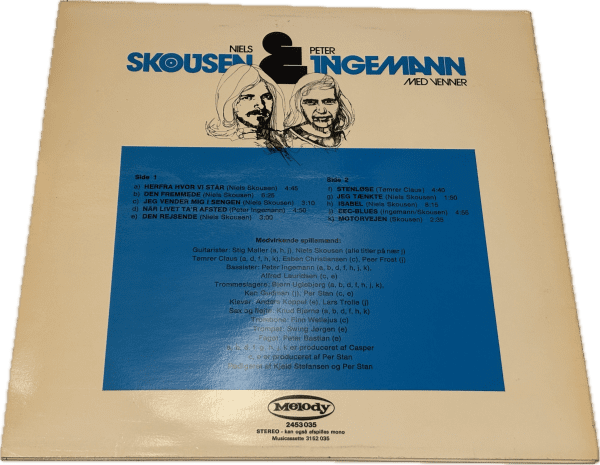 Niels Skousen & Peter Ingemann - Niels Skousen & Peter Ingemann Med Venner - Billede 2