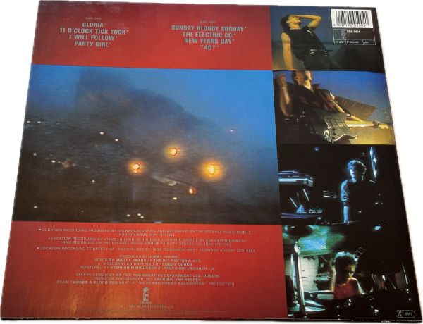 U2 - Live, Under A Blood Red Sky - Billede 2