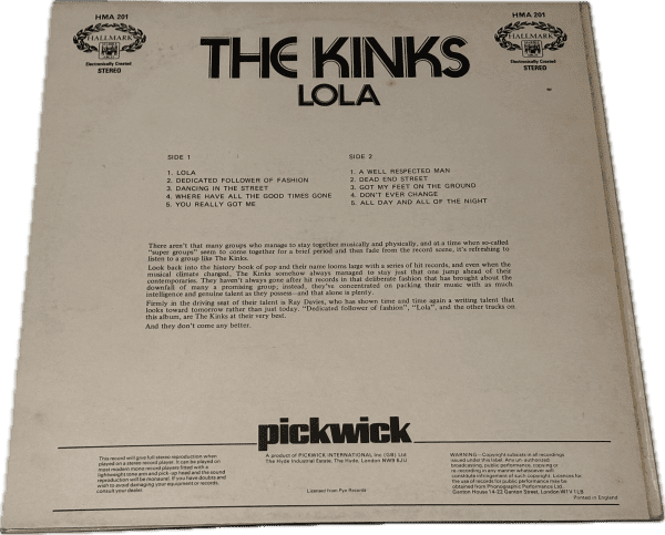 The Kinks - Lola - Billede 2